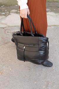 Modalamelif Yıkamalı Siyah Çanta