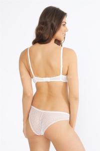 Modalamelif Mikro Tulumlu Sütyen Takım Ekru