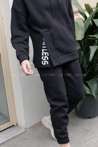 Modalamelif Limitless Baskılı İkili Takım Siyah