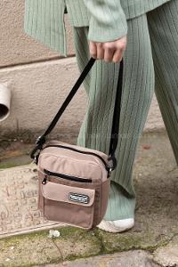 Mink Buckle Skin Hand Bag Bag