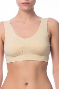 Modalamelif Dikişsiz Kaplı Toparlayıcı Büstiyer Sütyen Ten Rengi