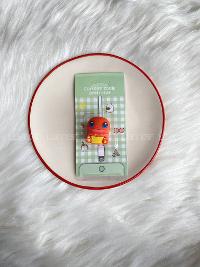 Modalamelif Sevimli Karikatür Kablo Koruyucu Kırmızı