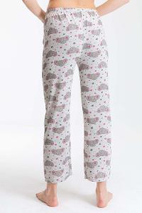 Modalamelif Fil Desenli Pijama Altı Gri