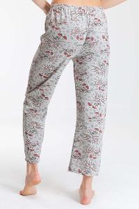 Modalamelif Karikatür Desenli Pijama Altı Gri