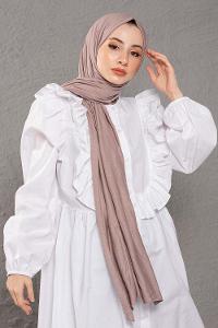 Modalamelif Kül Rengi Penye Şal