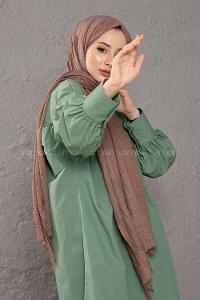 Modalamelif Kraşite  Kahve Cekirdeği  Pamuk Şal