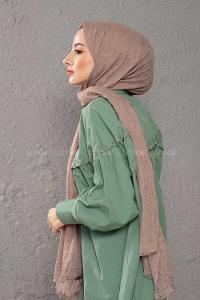 Modalamelif Kraşite Koyu Vizyon Pamuk Şal