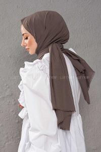 Modalamelif Soğuk Gri Keten Şal