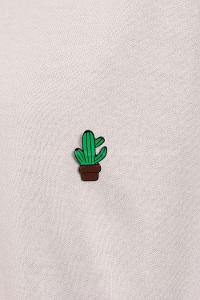 Green Iron Brooch