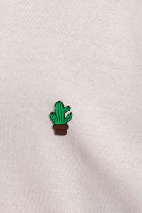 Green Iron Brooch