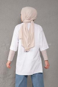 Modalamelif Good Girls Yarım Kol Tshirt Beyaz