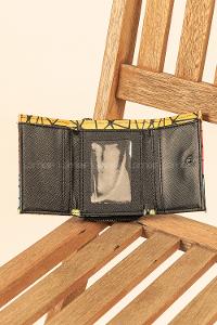 Modalamelif Çok Renkli Cüzdan Sarı Turkuaz