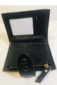 Modalamelif Kadın Hakiki Deri Küçük Siyah Cüzdan