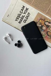 Modalamelif Iphone 7/8 Plus Lansman Silikon Kılıf Siyah