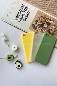 Modalamelif Iphone 6 Nano Slikon Kılıf Sarı