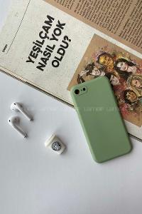 Modalamelif Iphone 7/8 Lansman Silikon Telefon Kılıfı Mint