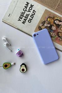 Modalamelif Iphone 7/8 Nano Silikon Kılıf Lila