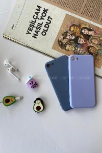 Modalamelif Iphone 7/8 Nano Silikon Kılıf Lila