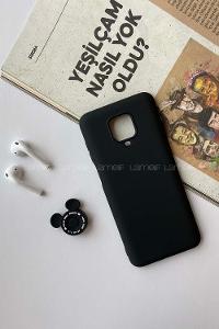 Modalamelif Redmi Note 9S/9 Pro Nano Silikon Telefon Kılıfı Siyah