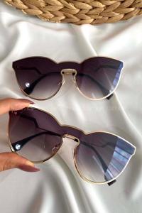 Modalamelif Funny Siyah Gold Çerçeve Gözlük