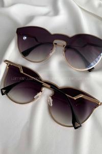 Modalamelif Funny Siyah Gold Çerçeve Gözlük