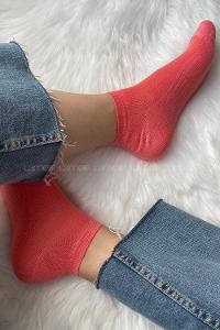 Modalamelif Bambu Patik Çorap Pembe