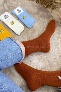 Modalamelif Fitilli Soket Çorap Kiremit