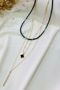 Modalamelif 3lü Charm Detay Kolye