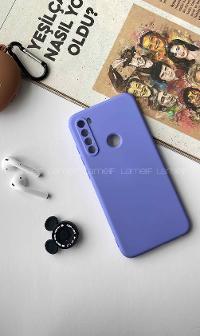 Modalamelif Redmi Note 8 Nano Silikon Telefon Kılıfı Lila