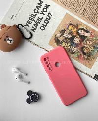 Modalamelif Redmi Note 8 Nano Silikon Telefon Kılıfı Şeker Pembesi