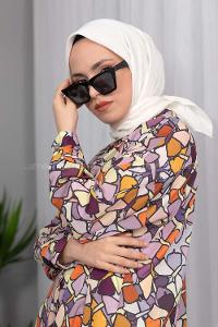 Modalamelif Cat Eye Siyah  Kemik Gözlük