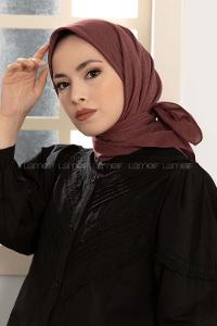 Modalamelif Keten Eşarp Eflatun