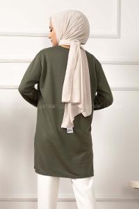 Modalamelif When You Do Baskılı Sweatshirt Yeşil