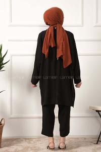 Modalamelif ya_rasa Kol İkili Takım Siyah