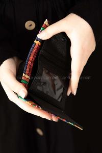 Modalamelif David Polo Çizgi Desenli Cüzdan