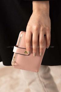 Modalamelif David Polo Kapak Kilitli Cüzdan Pudra