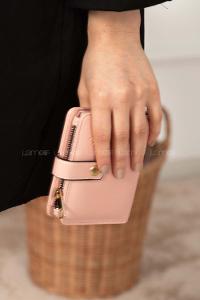 Modalamelif David Polo Kapak Kilitli Cüzdan Pudra