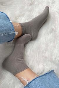 Modalamelif Gri Patik Çorap