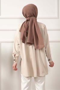 Modalamelif Tek Cepli Ayrobin Gömlek Taş