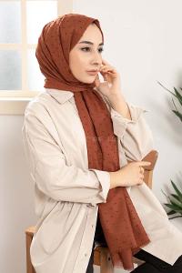 Modalamelif  Ponpon Şal Kiremit