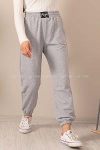 Modalamelif Angel Armalı  Cepli Eşofman Altı Gri