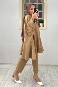 Modalamelif ya_rasa Kol İkili Takım Camel