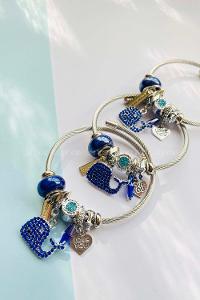 Modalamelif  Lacivert Balina Bileklik