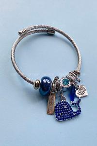 Modalamelif  Lacivert Balina Bileklik