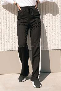 Modalamelif Yanı Garnili Çımalı Eşofman Siyah