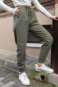 Modalamelif Bel Ve Paça Lastikli Rahat Pantolon Haki