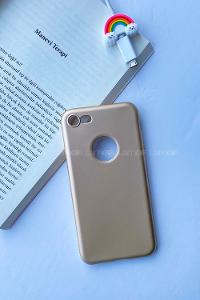 Modalamelif ıPhone 7 Rubber Silikon Telefon Kılıfı Gold