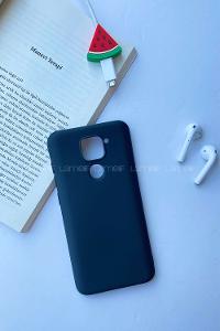 Modalamelif Redmi Note 9 Rubber Silikon Telefon Kılıfı Siyah