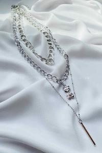 Modalamelif 3lü Gümüş Ayıcık Kolye