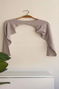 Modalamelif Ayıcık Baskılı Oversize T-Shirt Krem